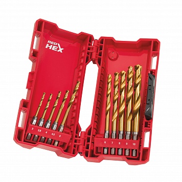 RED HEX – Shockwave HSS-TiN / cassettes